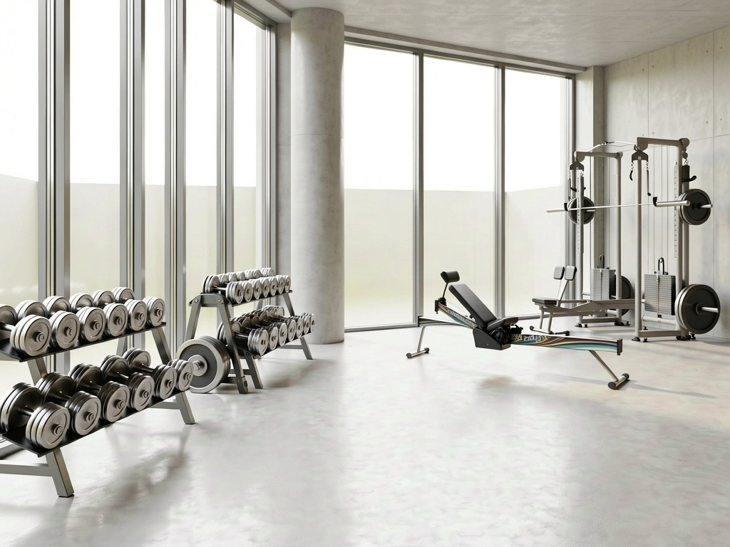Herrenfitness facility context